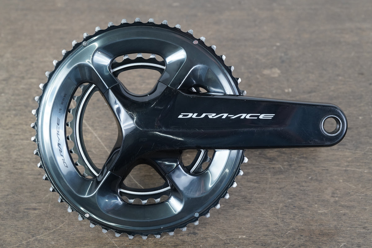 170mm 50/34T Shimano Dura-Ace FC-R9100 11 Speed Crankset 9100 616g