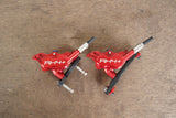 (2) Hope Tech RX4+ Hydraulic Flat Mount Disc Brake Calipers