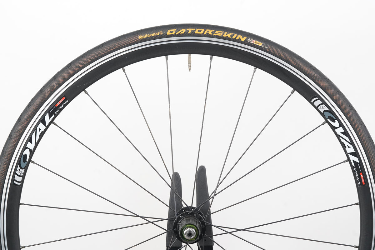 Oval Concepts 330 Alloy Clincher Rim Brake Wheelset Shimano/SRAM 10 Speed