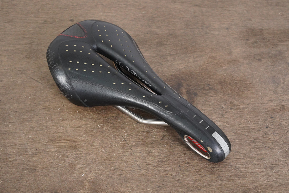 143mm Selle Italia Gel Flow Flite Alloy Rail Road Saddle 249g