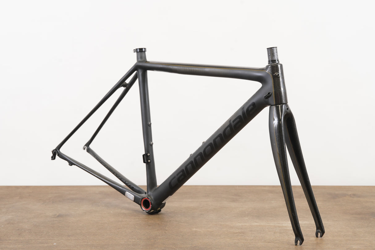 48cm Cannondale SuperSix EVO Black Inc. Carbon Rim Brake Frameset Super Six