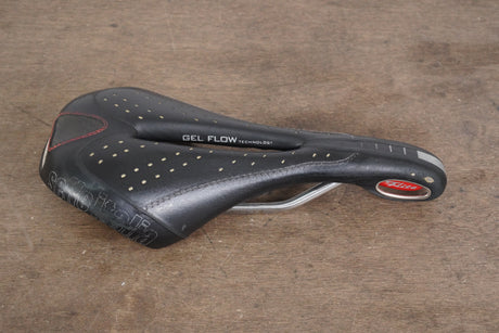 143mm Selle Italia Gel Flow Flite Alloy Rail Road Saddle 249g