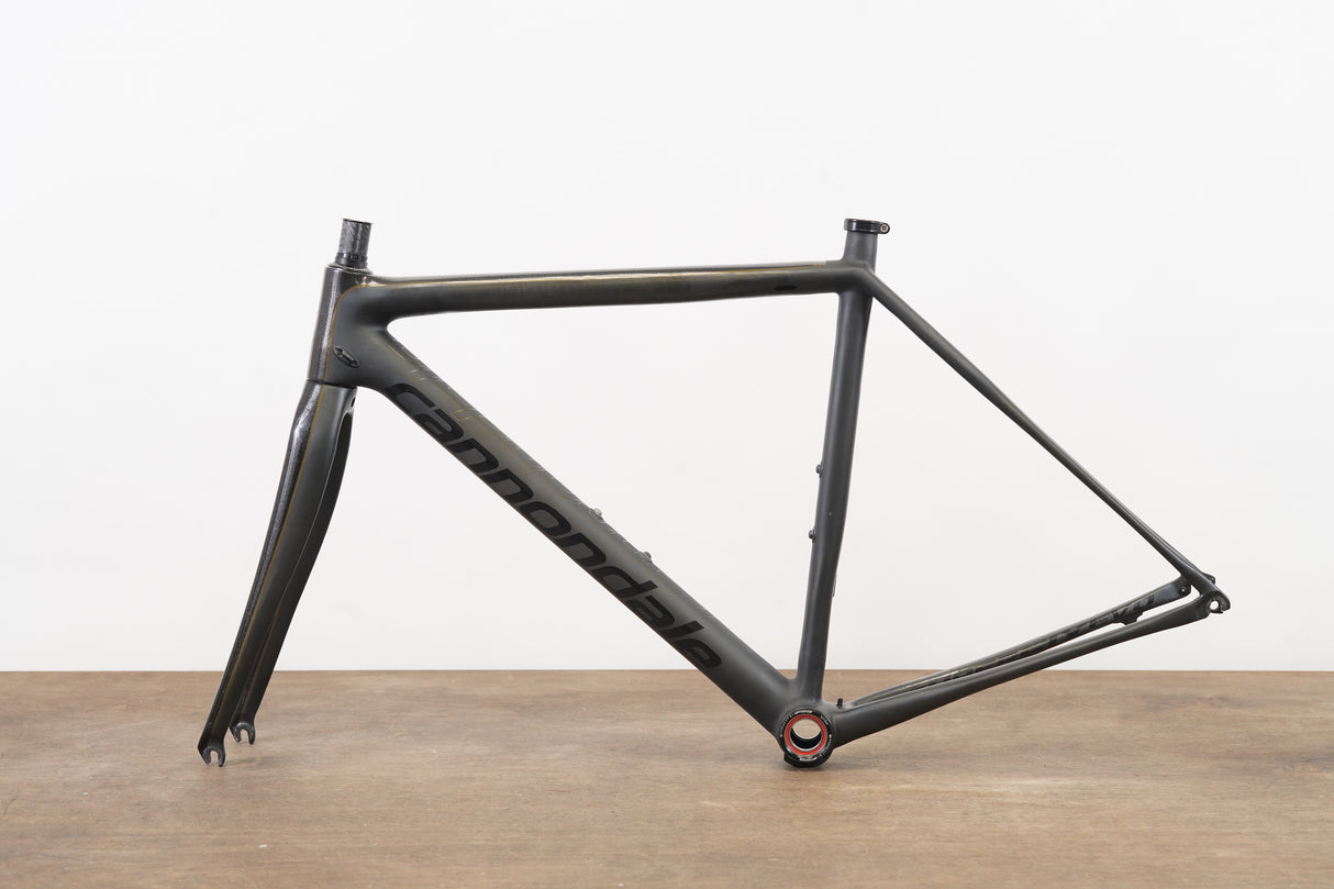 48cm Cannondale SuperSix EVO Black Inc. Carbon Rim Brake Frameset Super Six