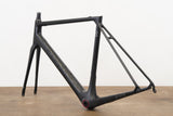 56cm Factor O2 Carbon Rim Brake Road Frameset *Repaired*