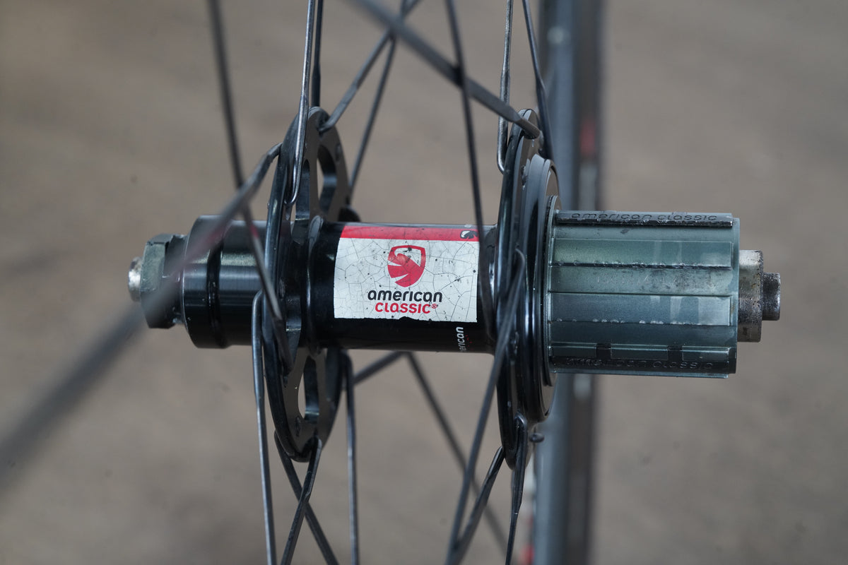 American Classic Series 3 58 Carbon Tubular Rim Brake Road Wheelset 10 Speed