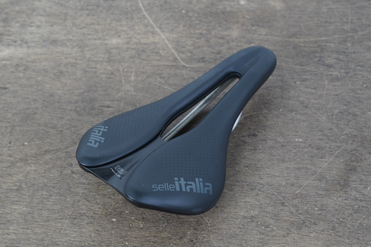 145mm Selle Italia Novus Evo Boost Ti316 Superflow Road Bike Saddle 252g