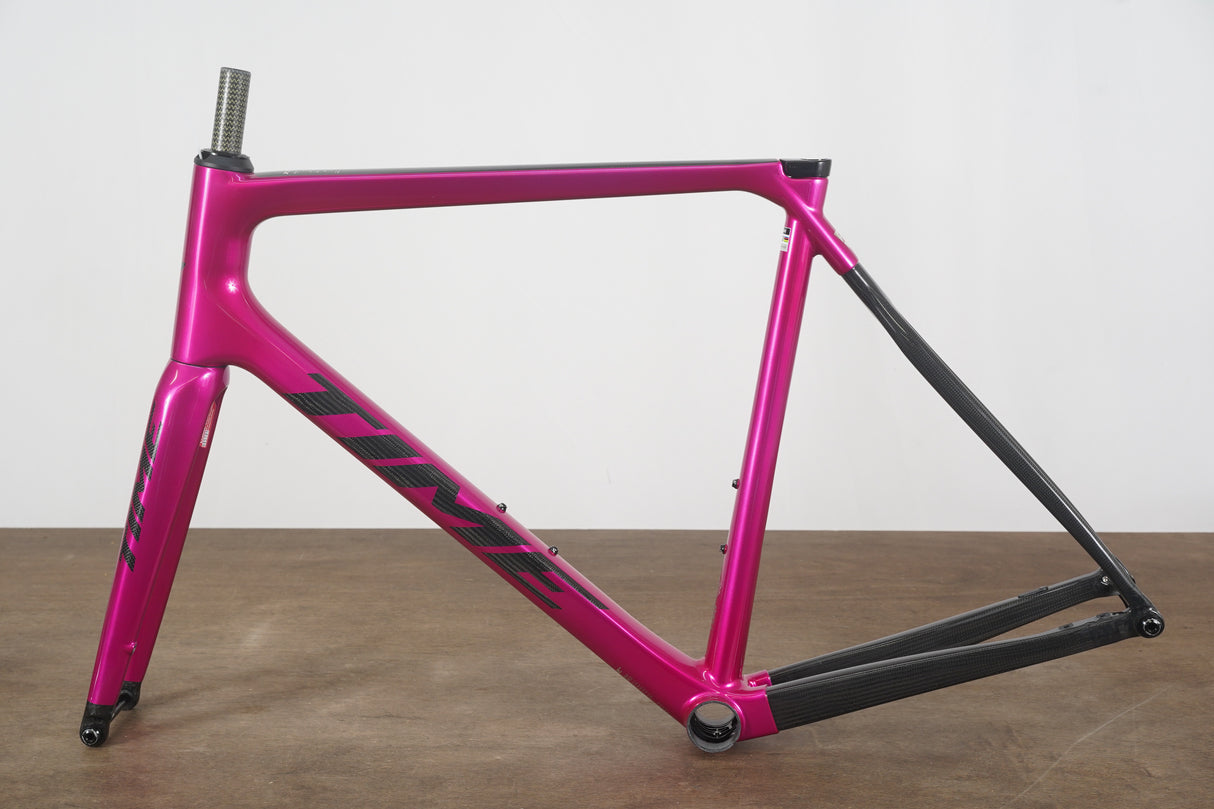 NEW L (Large) Time Alpe d'Huez X Carbon Disc Brake Road Frameset