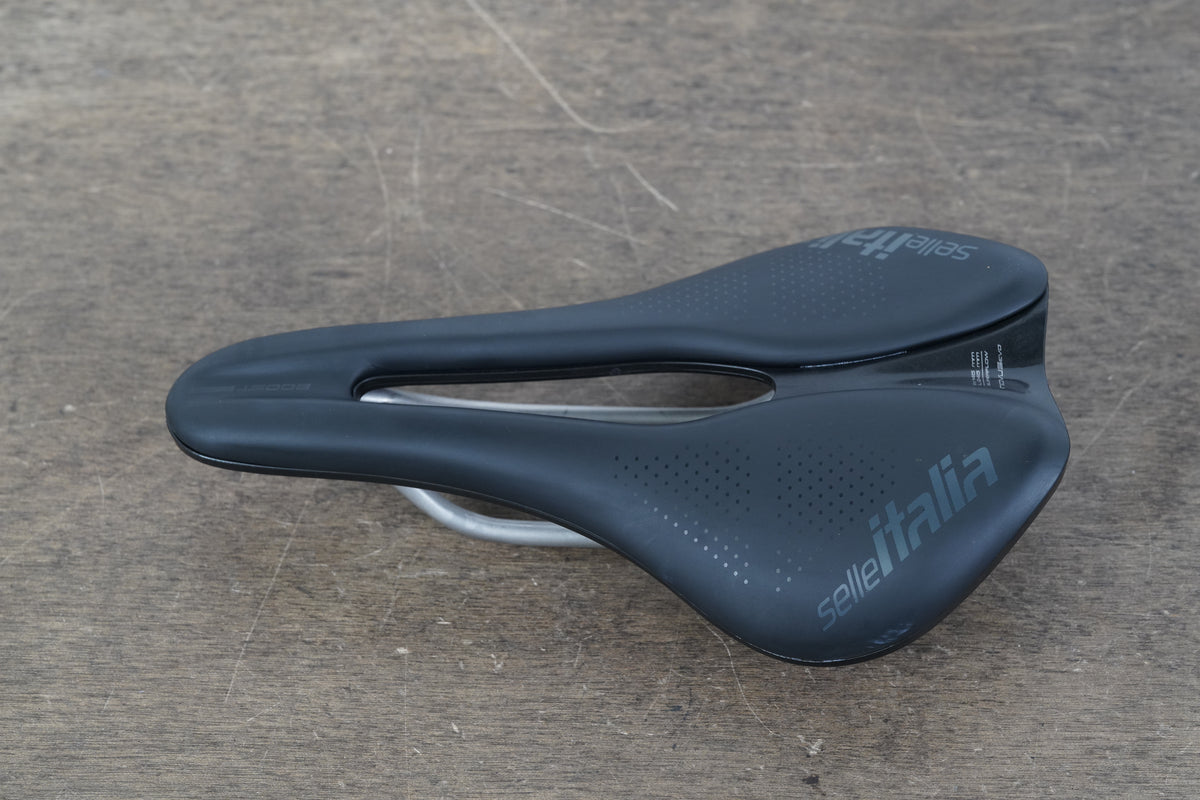 145mm Selle Italia Novus Evo Boost Ti316 Superflow Road Bike Saddle 252g