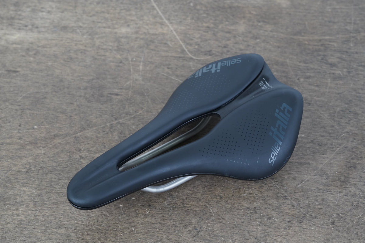 145mm Selle Italia Novus Evo Boost Ti316 Superflow Road Bike Saddle 252g