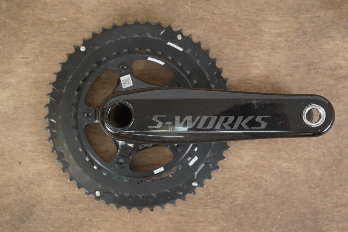 172.5mm 52/36T BB30 Specialized S-WORKS Dual Power Meter Carbon Road Crankset