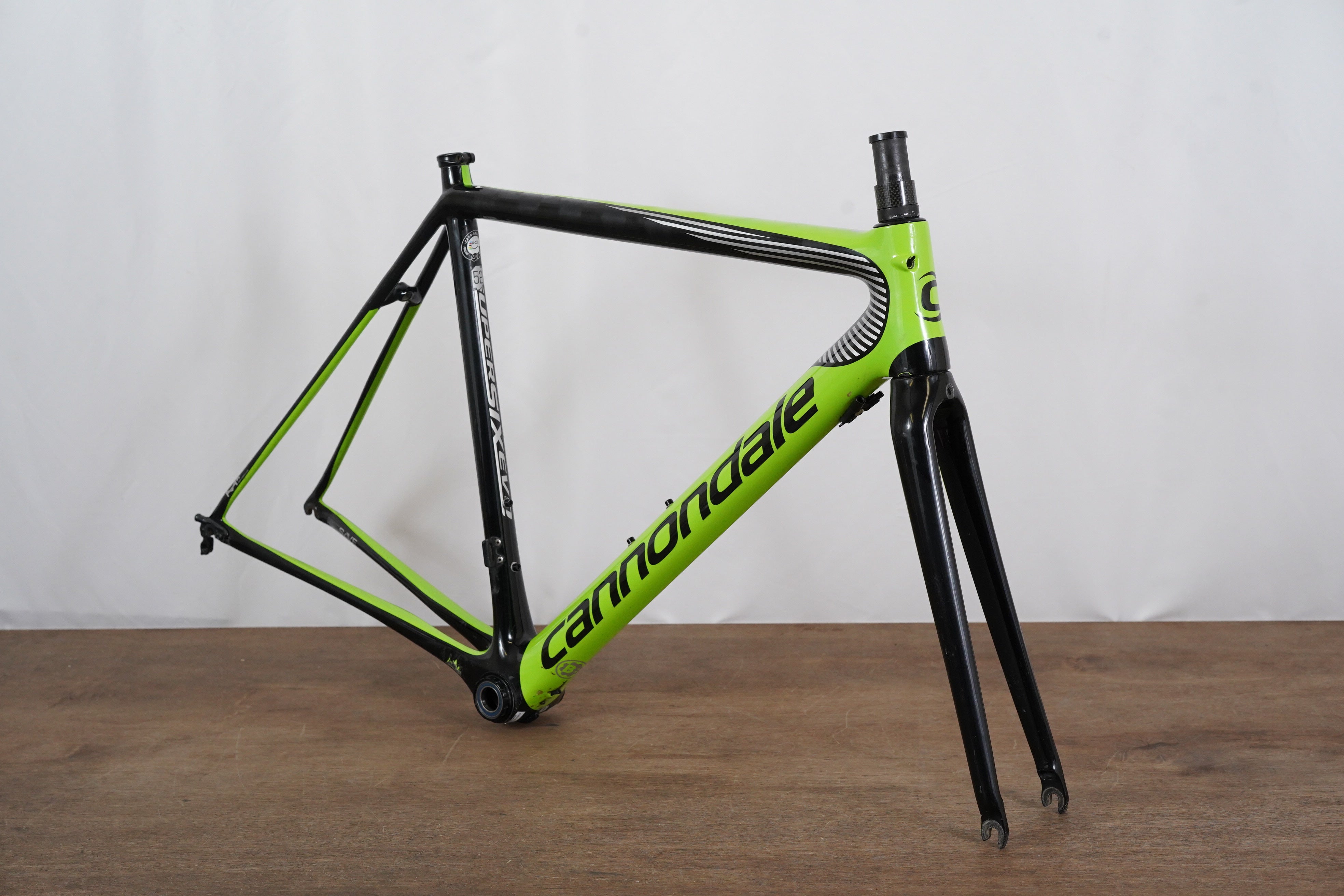 52cm Cannondale SuperSix EVO Hi Mod Carbon Rim Brake Frameset Super Si Elevate Cycling