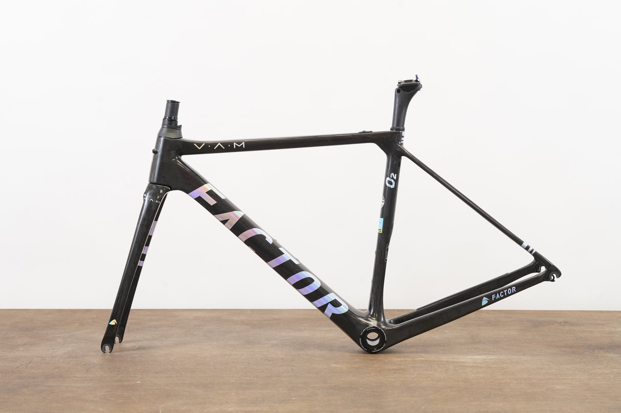 2021 49cm Factor O2 VAM Carbon Rim Brake Road Frameset
