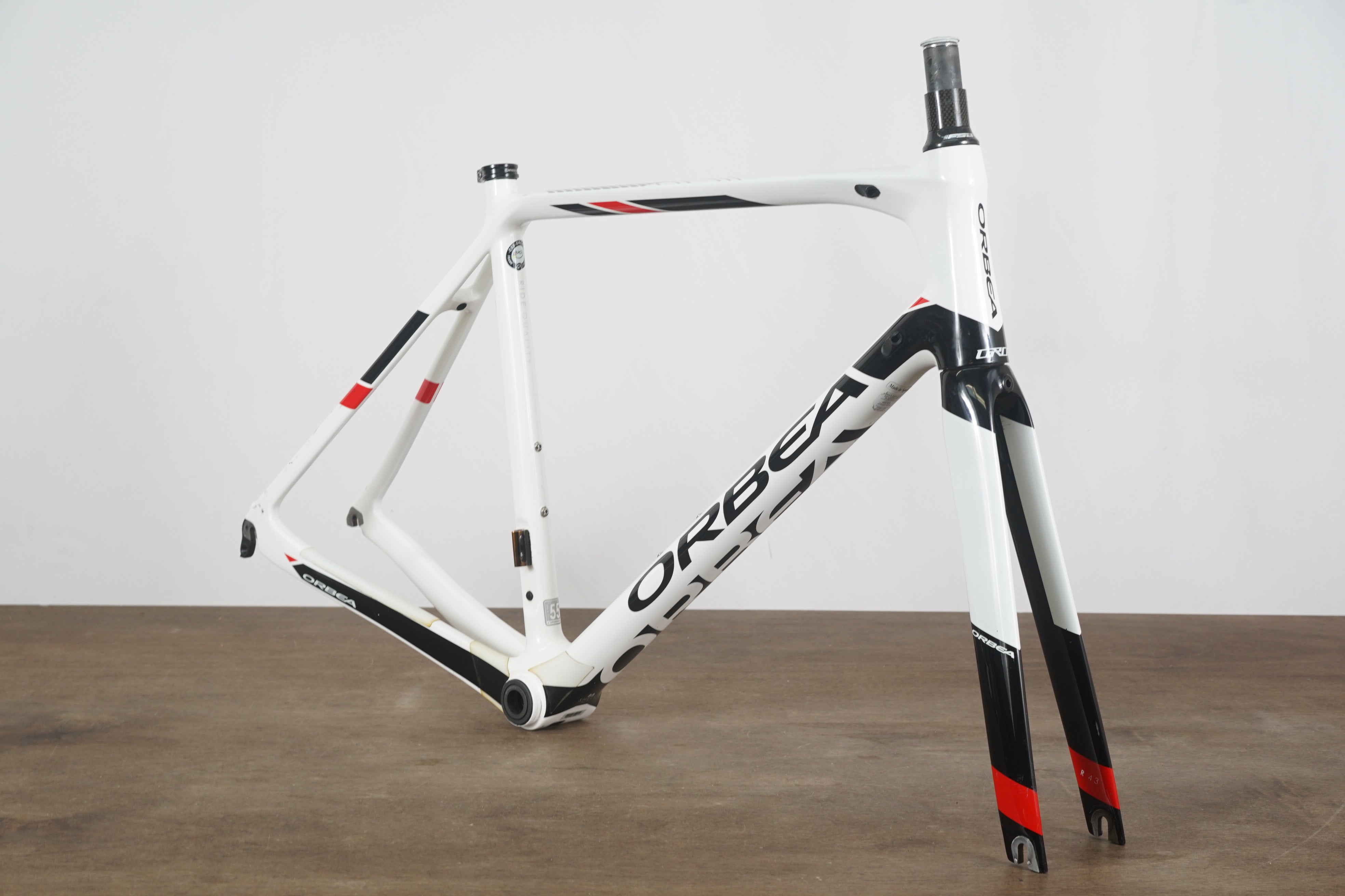 55cm Orbea Orca Carbon Rim Brake Road Frameset – Elevate Cycling