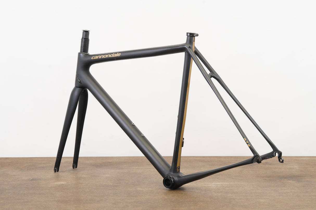 *Damaged* 54cm Cannondale SuperSix Gen 1 EVO Black Inc. Carbon Rim Brake Frameset