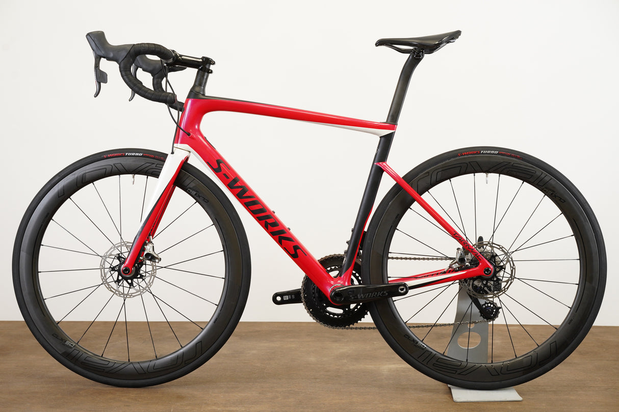 58cm Specialized S-WORKS Tarmac SL6 SRAM Red eTap Roval Carbon Disc Brake Bike