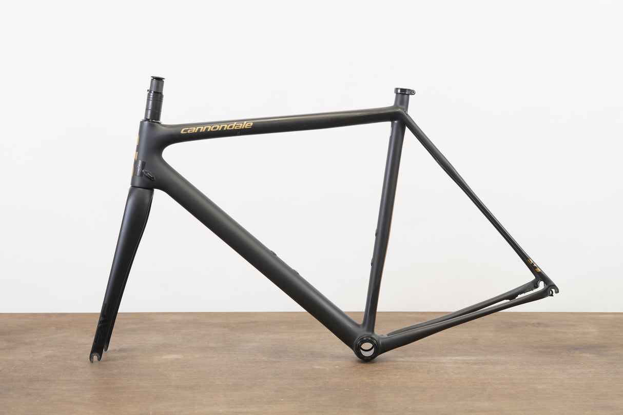 *Damaged* 54cm Cannondale SuperSix Gen 1 EVO Black Inc. Carbon Rim Brake Frameset