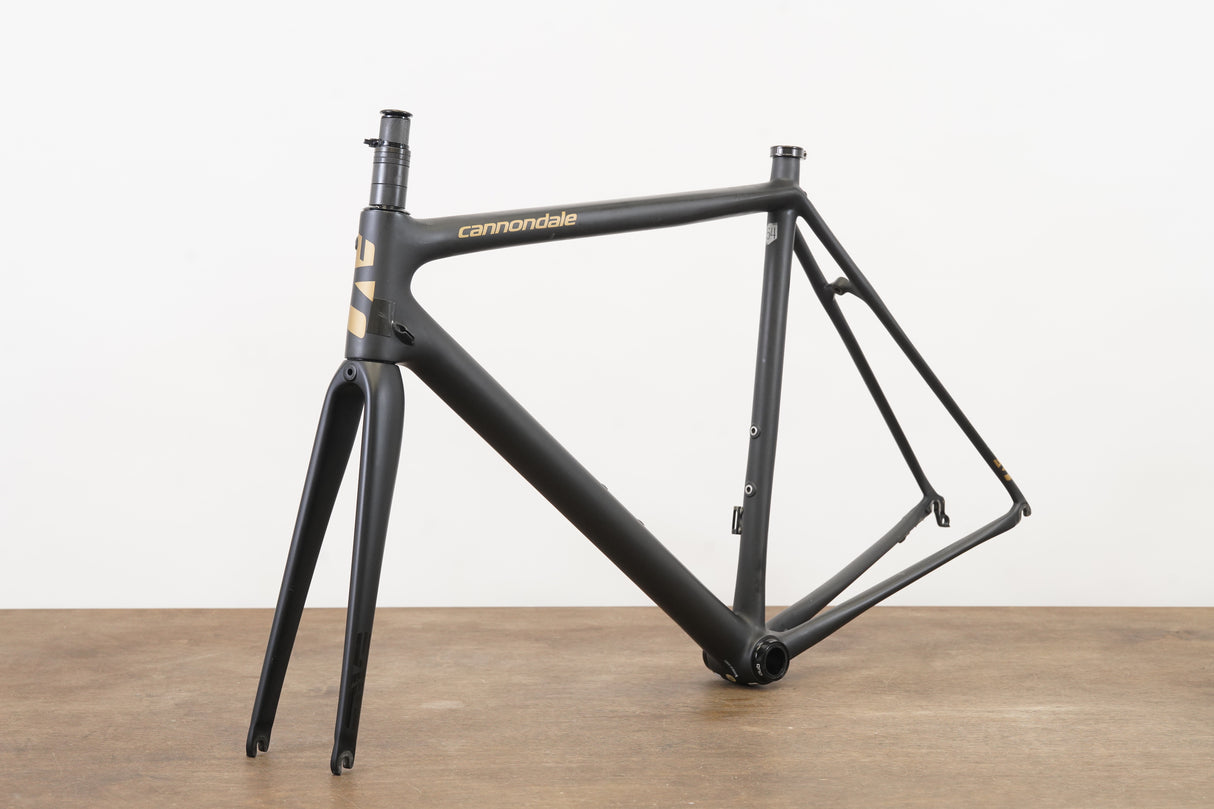 *Damaged* 54cm Cannondale SuperSix Gen 1 EVO Black Inc. Carbon Rim Brake Frameset