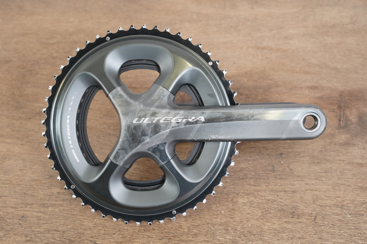 172.5mm 52/36T Shimano Ultegra FC-6800/R8000 Stages Power Meter Road Crankset