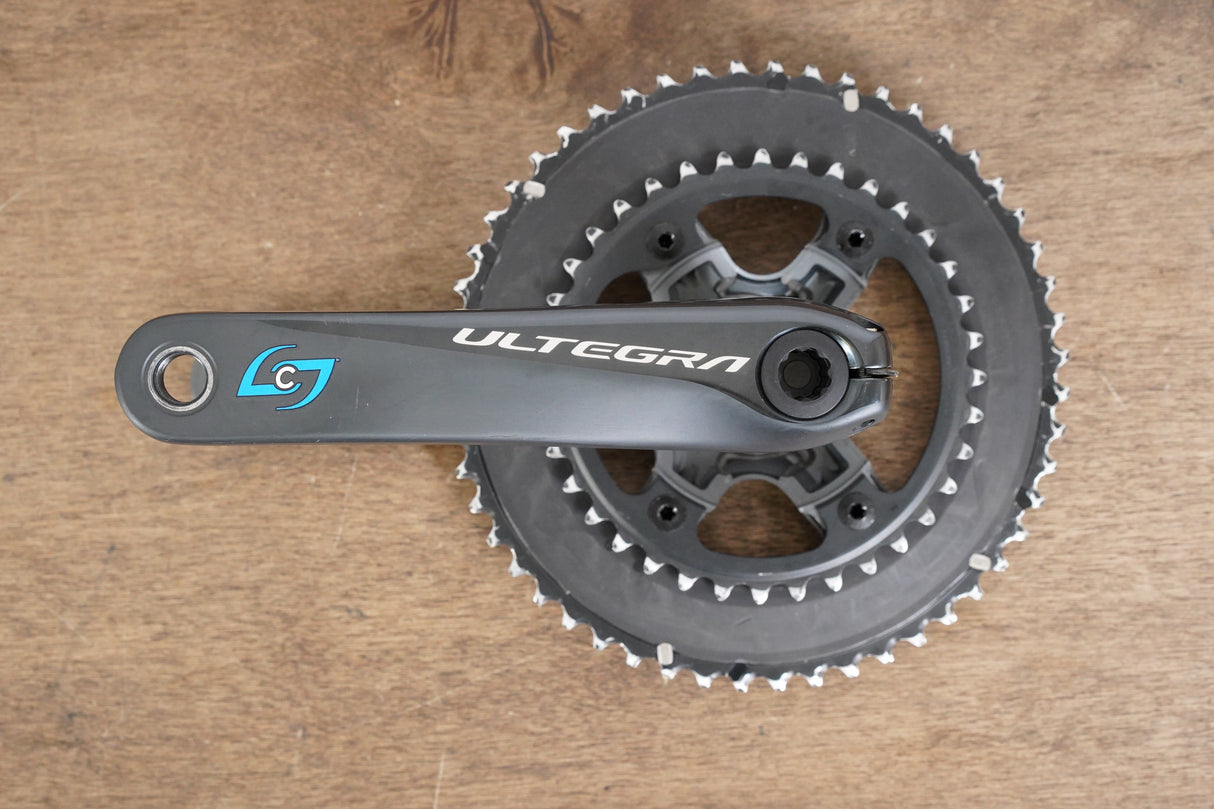 172.5mm 52/36T Shimano Ultegra FC-6800/R8000 Stages Power Meter Road Crankset