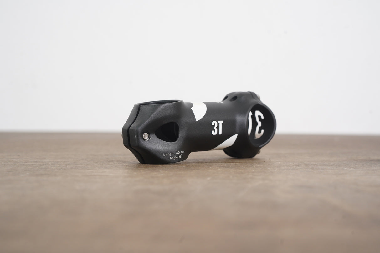 3T ARX II Pro 80mm ±6 Degree Alloy Road Stem 127g 1 1/8" 31.8mm