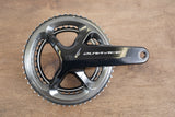 167.5mm 53/39T Shimano Dura-Ace FC-R9100 11 Speed Crankset 9100