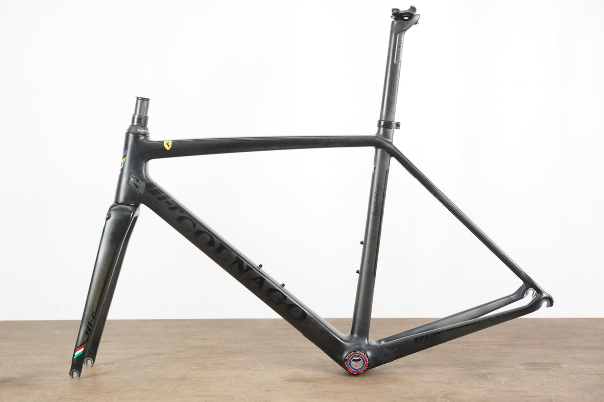 50s Colnago V1-R Ferrari Edition Carbon Rim Brake Road Frameset