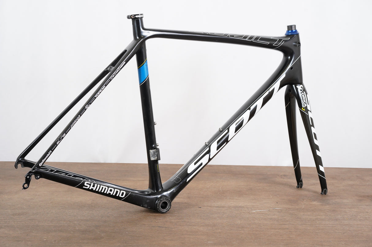 56cm Scott Addict Team Edition Carbon Rim Brake Road Frameset