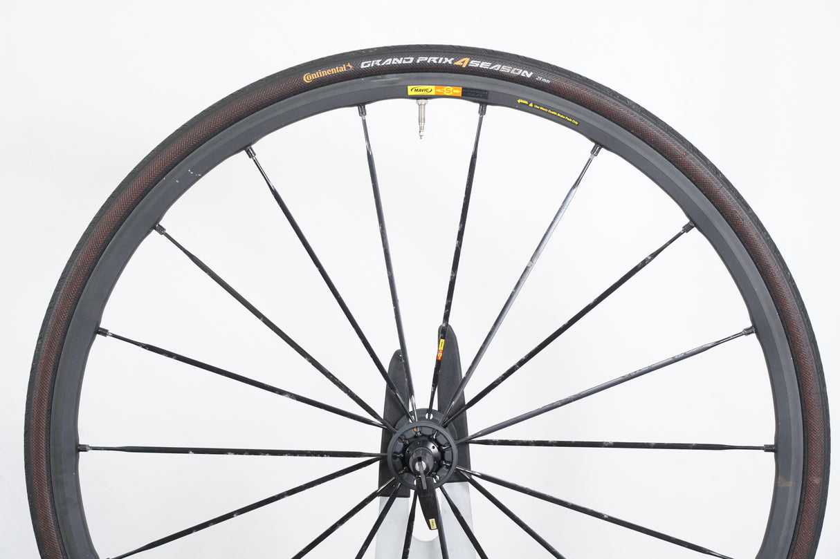 Mavic Ksyrium SLR Alloy Clincher Rim Brake Wheelset Shimano/SRAM 11 Speed