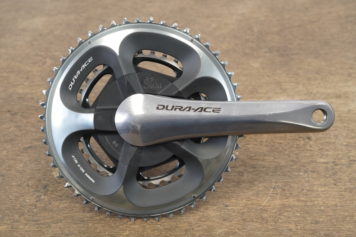 172.5mm 50/34T Shimano Dura-Ace SRM FC-7800 10 Speed Power Meter Crankset 775g