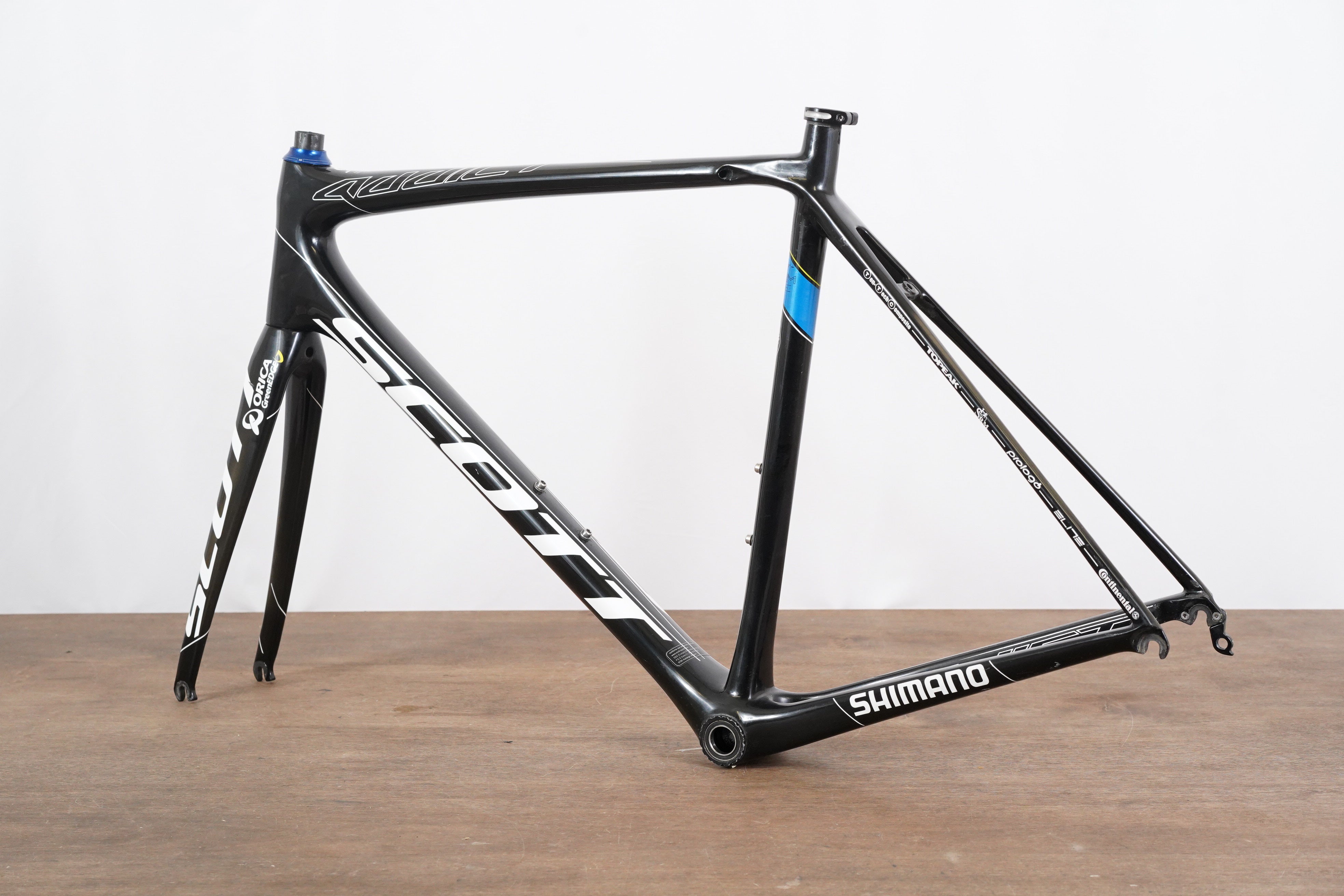 SCOTT - SCOTT ADDICT TEAM ISSUE 2015 フレームSサイズ Matt Stephens' SCOTT Addict Team Issue | GCN Presenter's