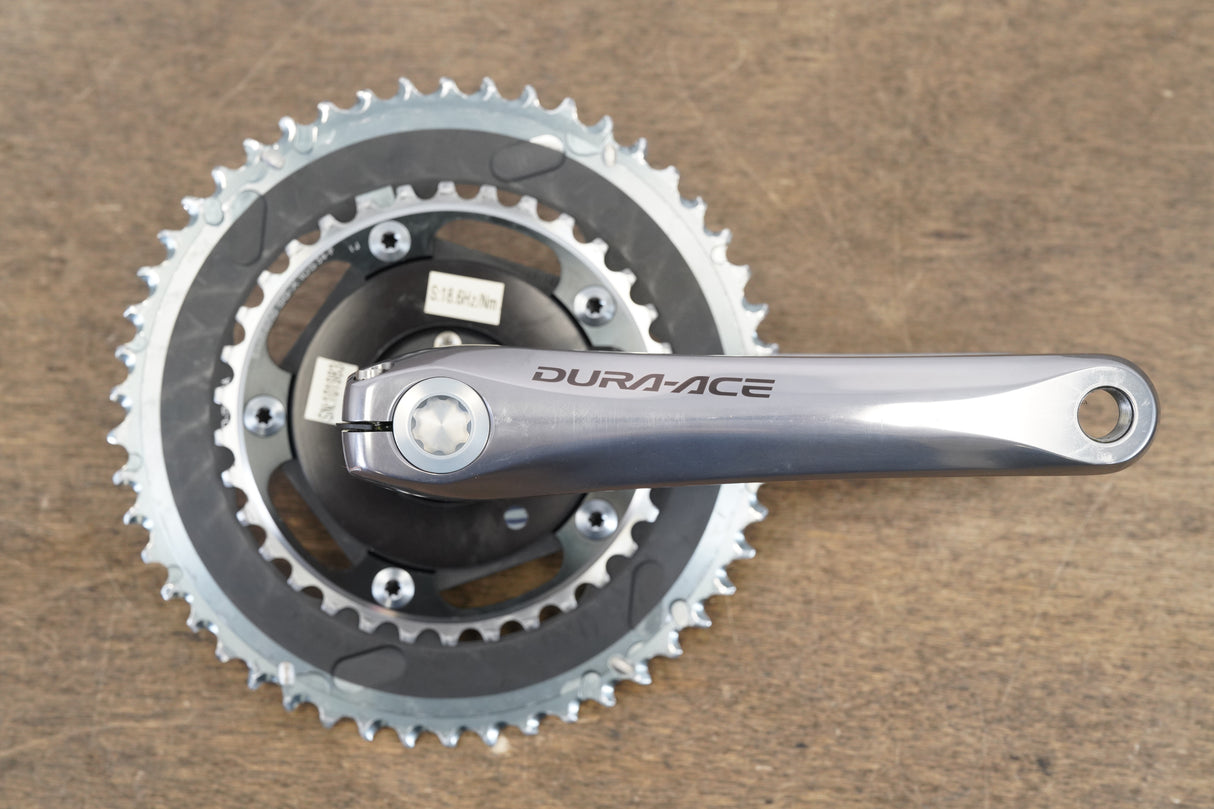 172.5mm 50/34T Shimano Dura-Ace SRM FC-7800 10 Speed Power Meter Crankset 775g