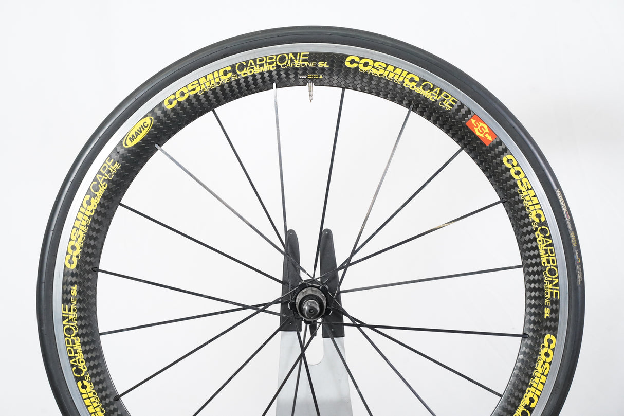 Mavic Cosmic Carbone SL Carbon Alloy Clincher Rim Brake Wheelset Shimano/SRAM 11