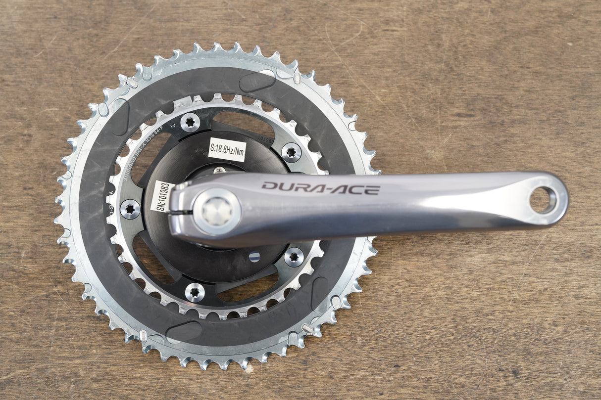 172.5mm 50/34T Shimano Dura-Ace SRM FC-7800 10 Speed Power Meter Crankset 775g