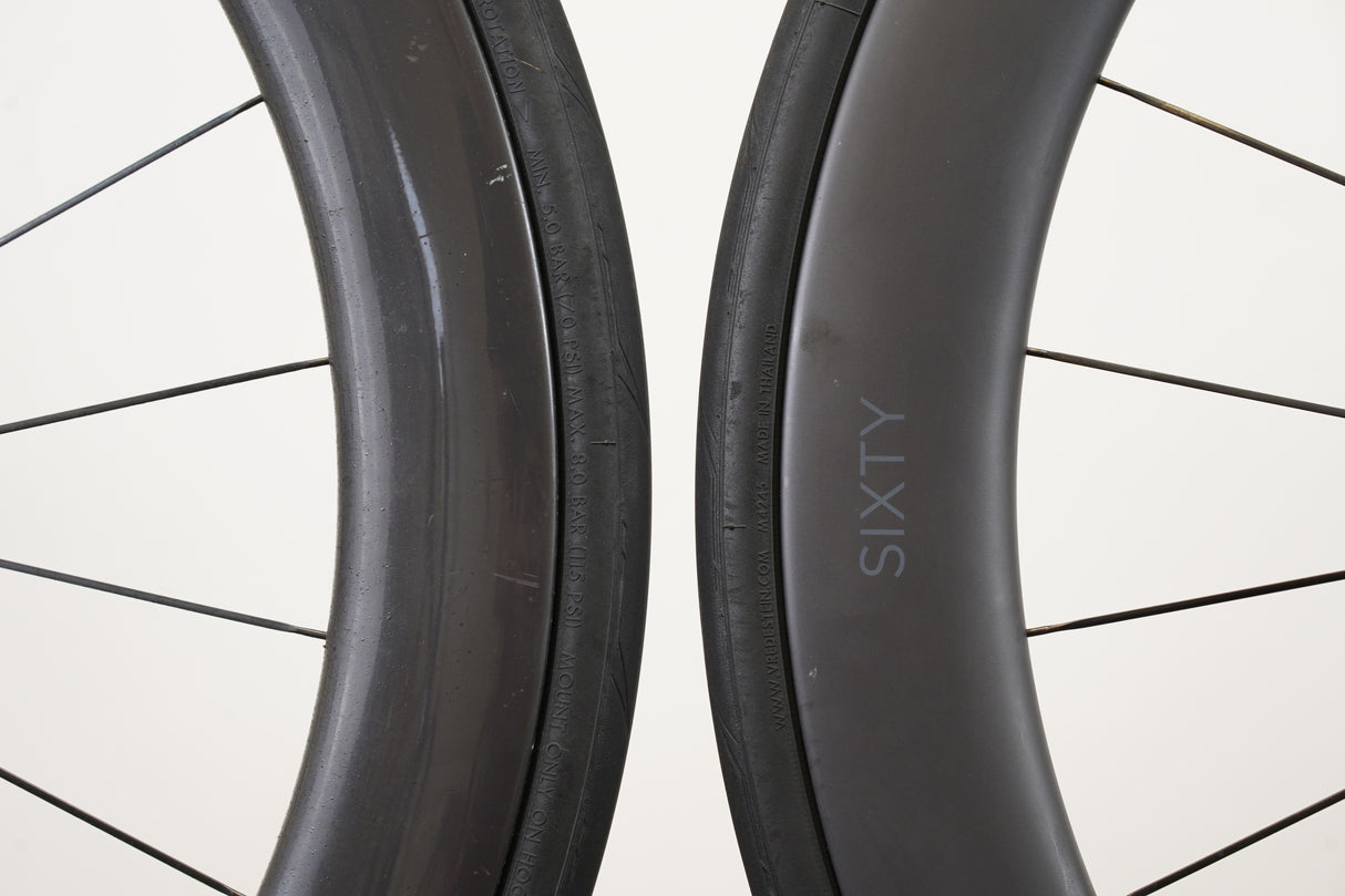Black Inc. Sixty 60 Carbon Tubeless Clincher Disc Brake Wheelset 11 Speed