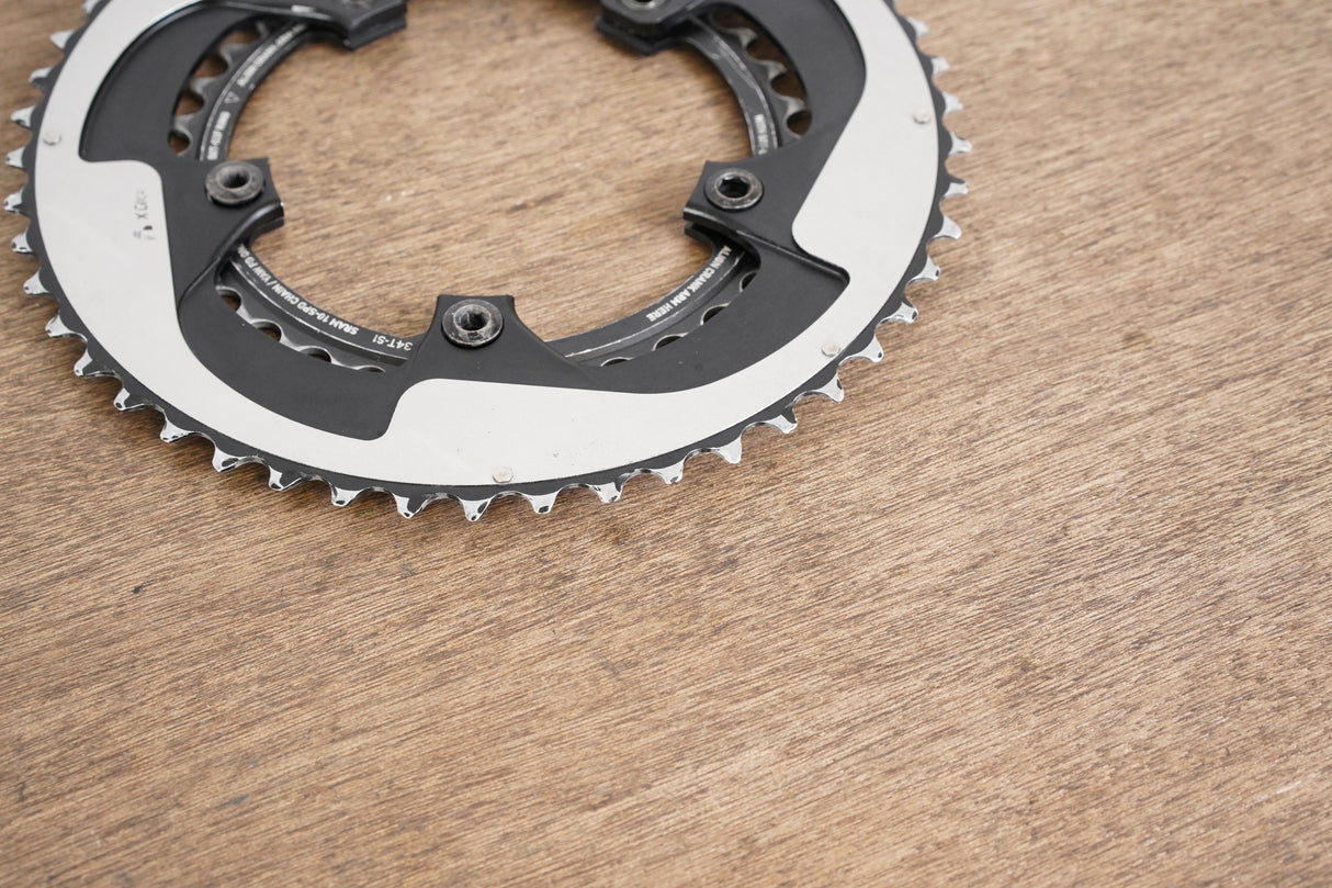 50/34T SRAM Red 22 11 Speed Compact Chainrings