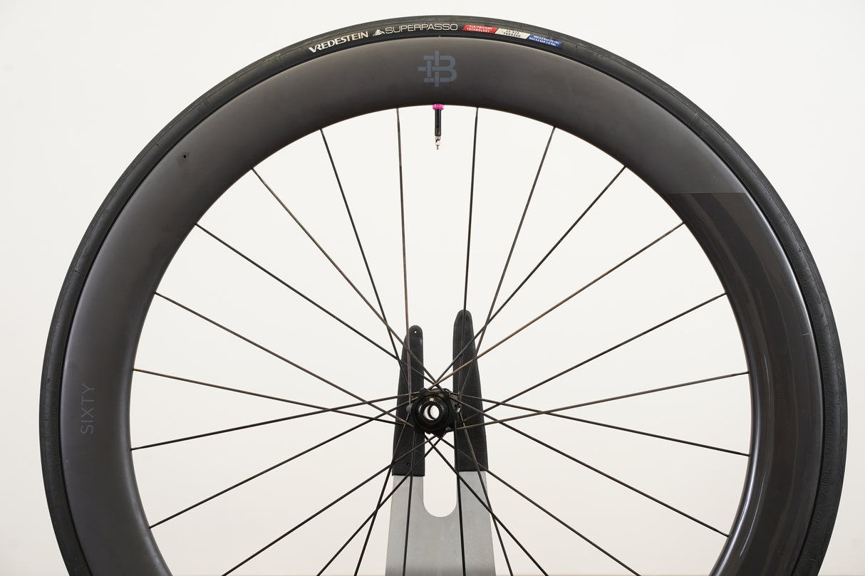 Black Inc. Sixty 60 Carbon Tubeless Clincher Disc Brake Wheelset 11 Speed