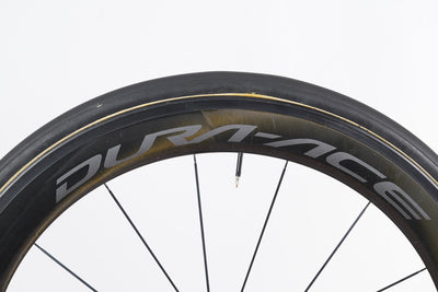 FRONT Shimano Dura-Ace WH-R9100 C60 Carbon Tubular Rim Brake Road Wheel