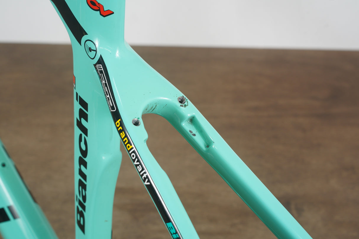 *Replica* 50cm Bianchi Oltre XR4 CV Carbon Aero Rim Brake Road Frameset