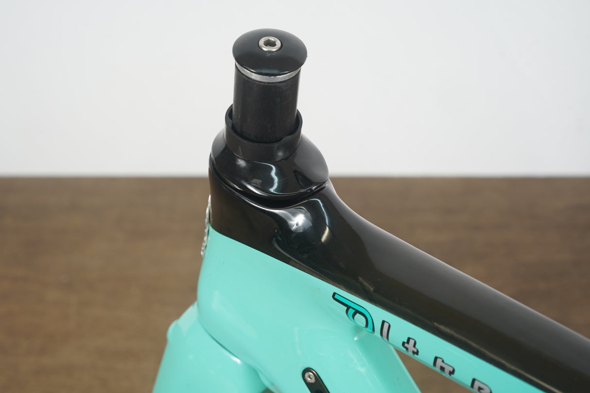 *Replica* 50cm Bianchi Oltre XR4 CV Carbon Aero Rim Brake Road Frameset