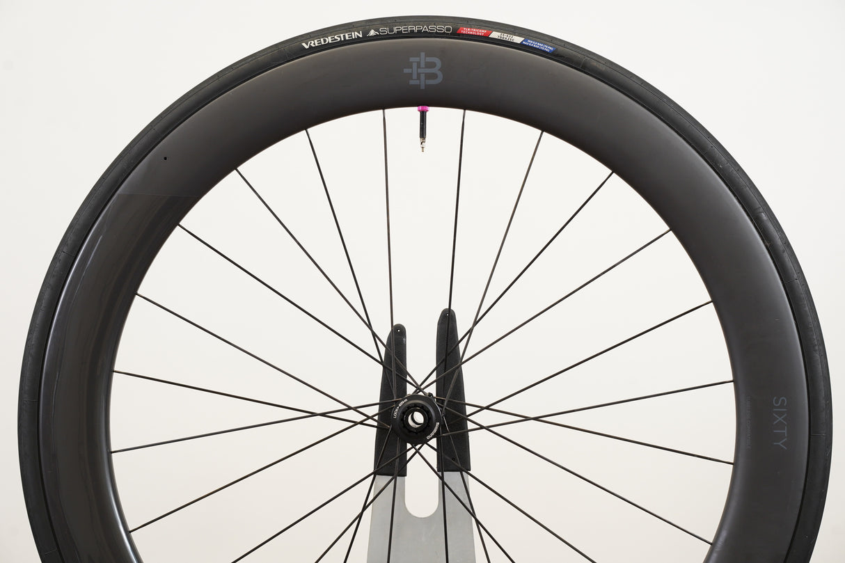 Black Inc. Sixty 60 Carbon Tubeless Clincher Disc Brake Wheelset 11 Speed