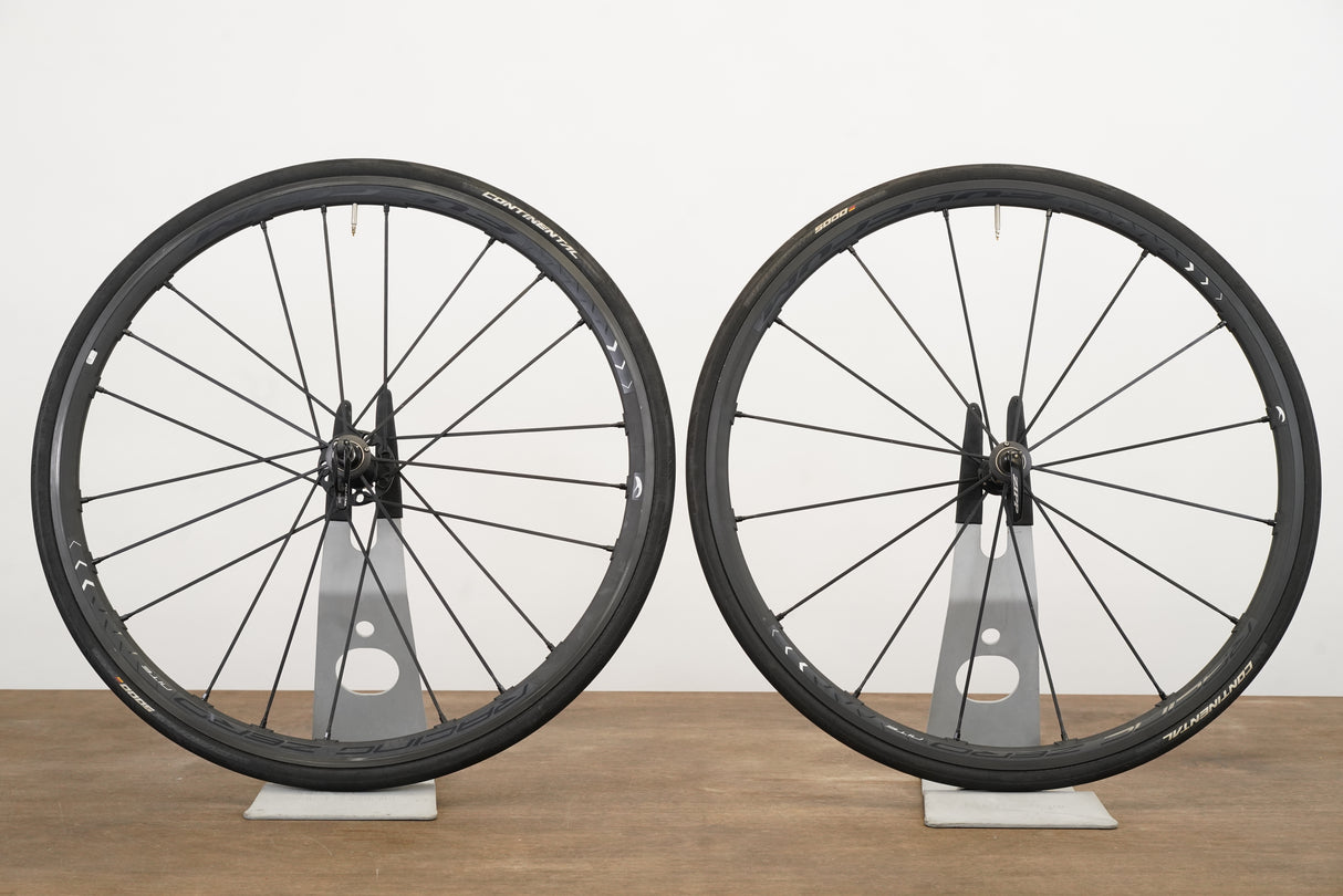 Fulcrum Racing Zero Nite Alloy Clincher Rim Brake Wheelset Campagnolo 11 Speed