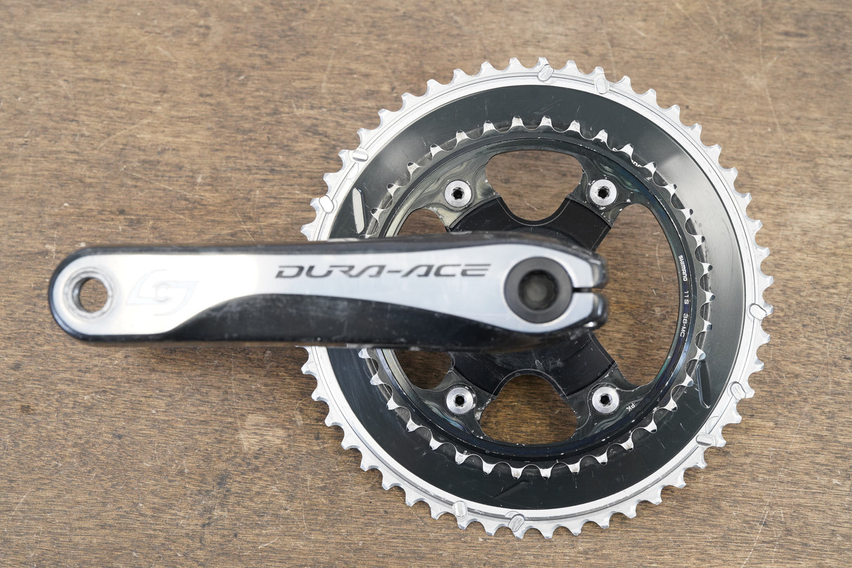 167.5mm 52/36T Shimano Dura-Ace FC-9000 11 Speed Stages Power Meter Crankset