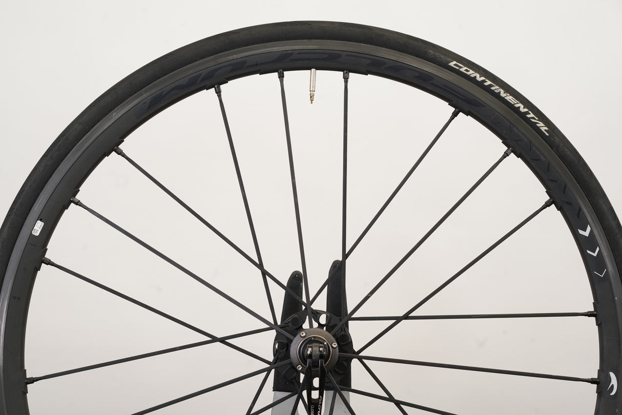 Fulcrum Racing Zero Nite Alloy Clincher Rim Brake Wheelset Campagnolo 11 Speed