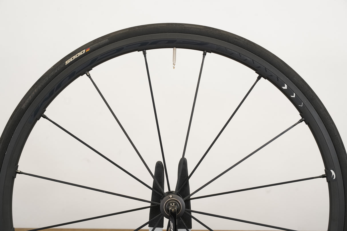 Fulcrum Racing Zero Nite Alloy Clincher Rim Brake Wheelset Campagnolo 11 Speed