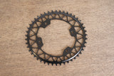 46T absoluteBLACK 110 BCD 1x Oval 11 Speed Narrow Wide Gravel CX Chainring