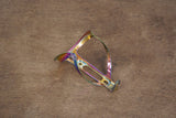 *Damaged* (1) Supacaz Fly Cage Ano Oil Slick Aluminum Water Bottle Cage 21g