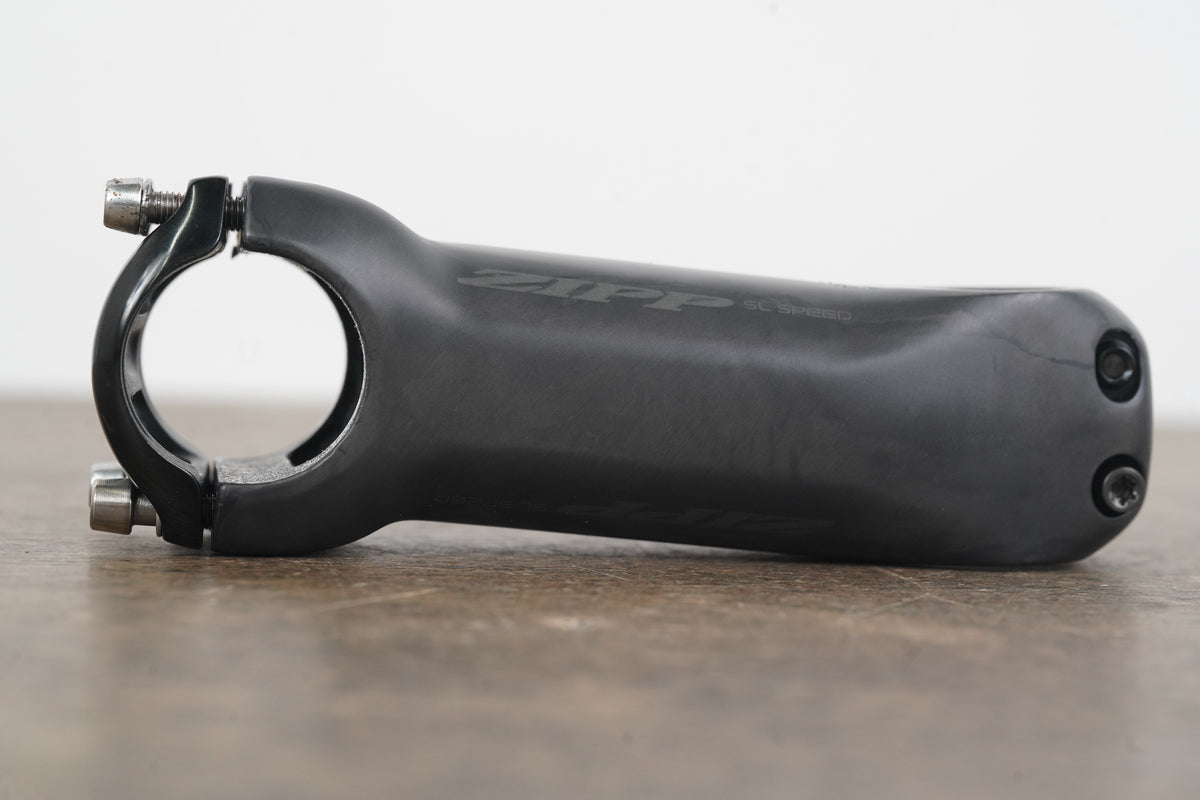 !WH CHECK! *Damaged* Zipp SL Speed 110mm ±6 Degree Carbon Road Stem 130g 1 1/8" 31.8mm