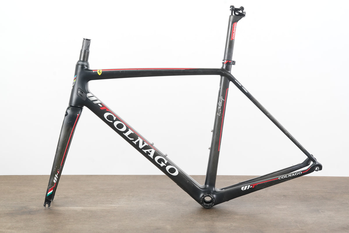 50s Colnago V1-R Ferrari Edition Carbon Rim Brake Road Frameset