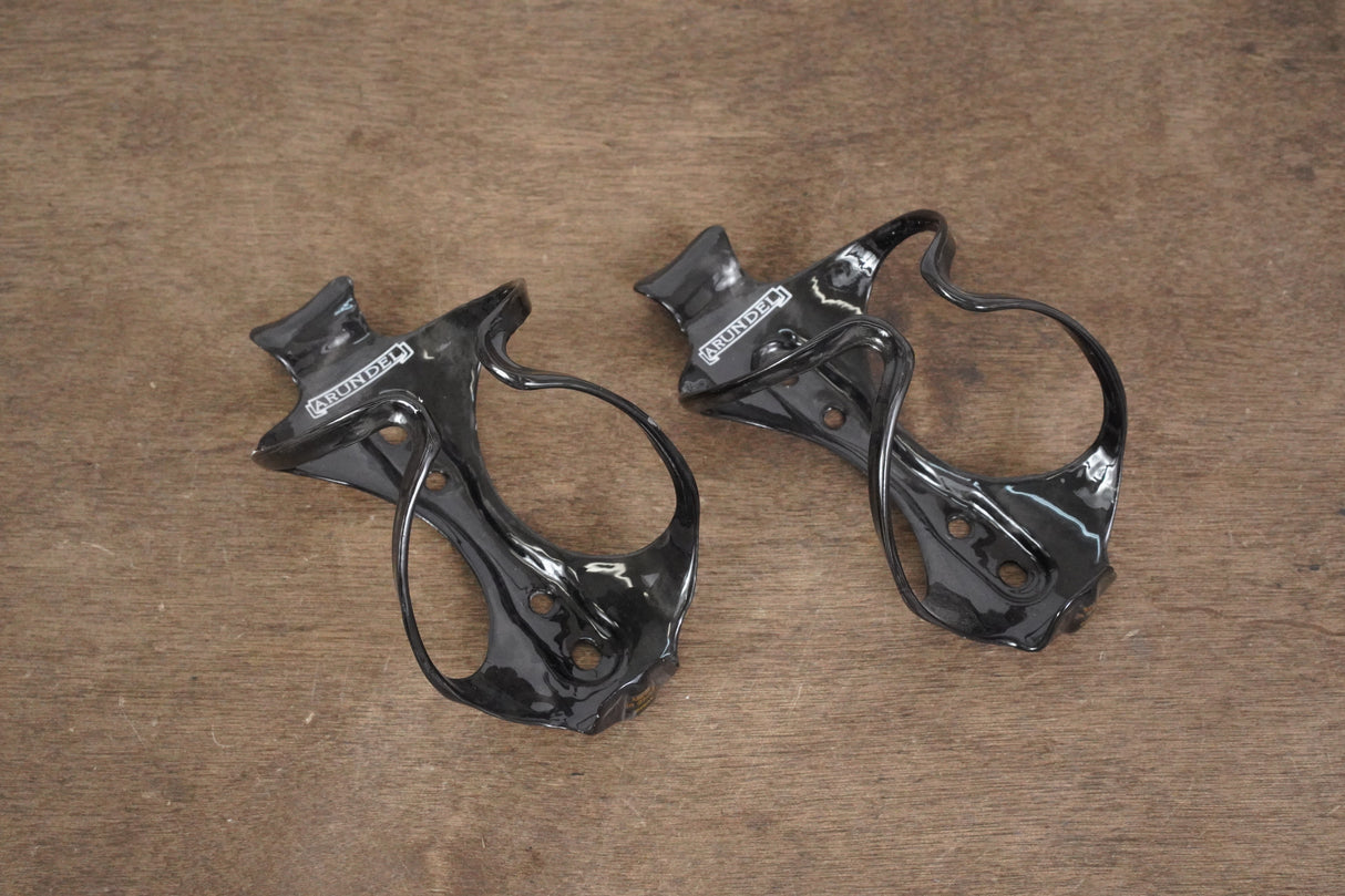 (2) Arundel Mandible Carbon Water Bottle Cages 53g
