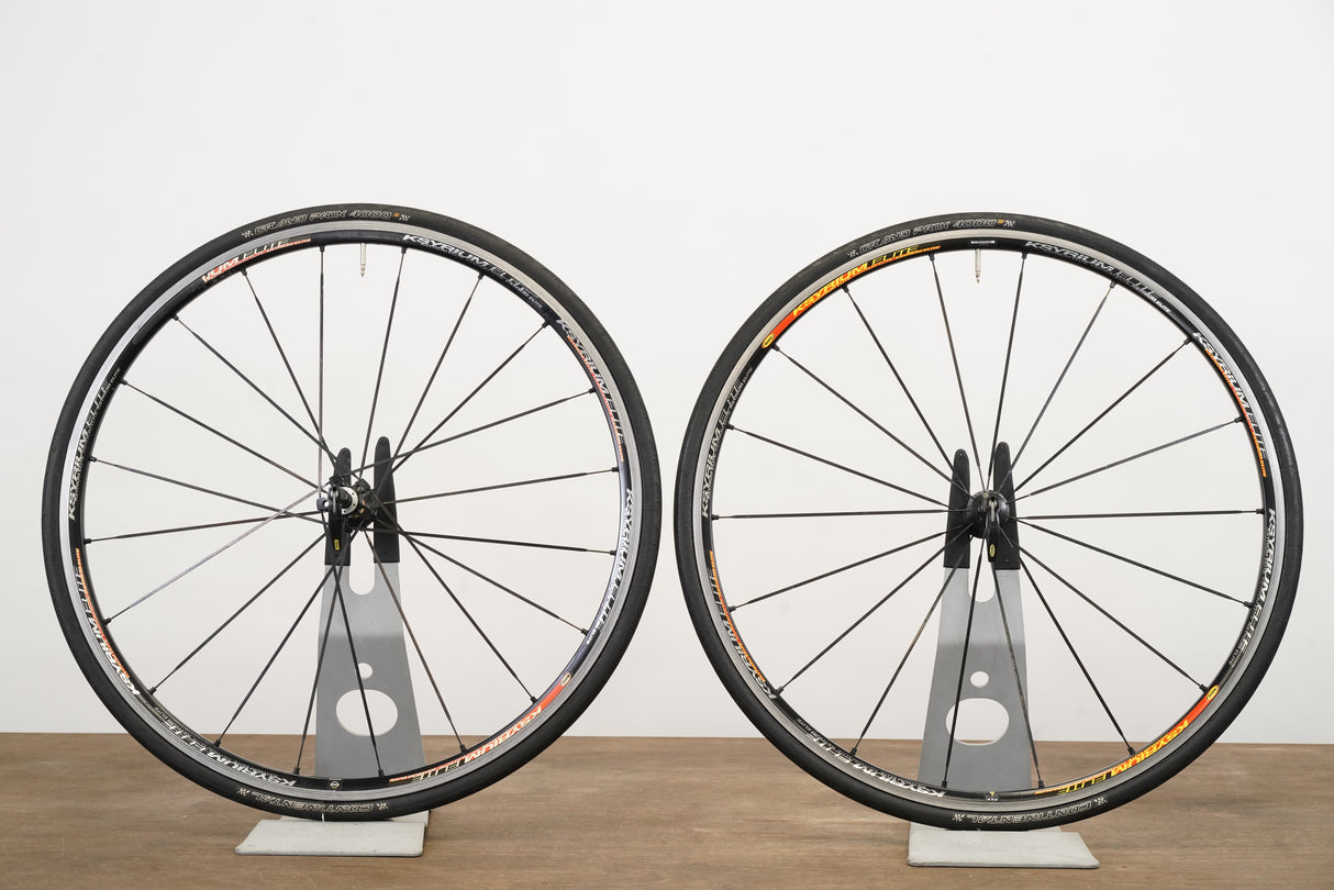 Mavic Ksyrium Elite Alloy Clincher Rim Brake Wheelset Shimano/SRAM 11 Speed